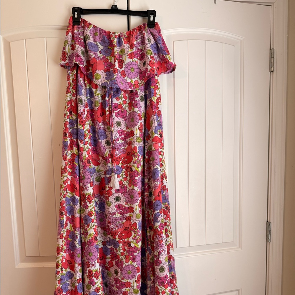 Japna Colorful Floral Dress